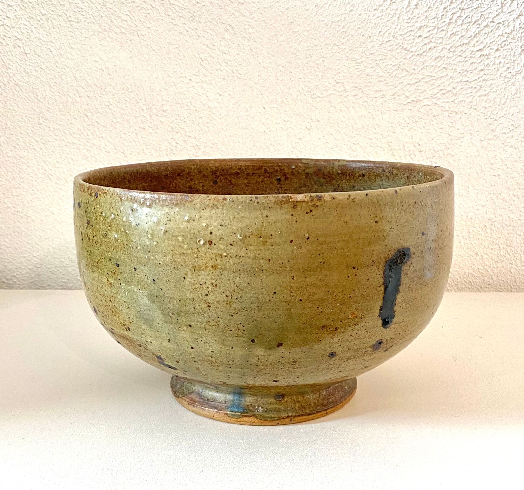 Pyrite sandstone bowl