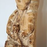 Sculpture of the Virgin in Majesty