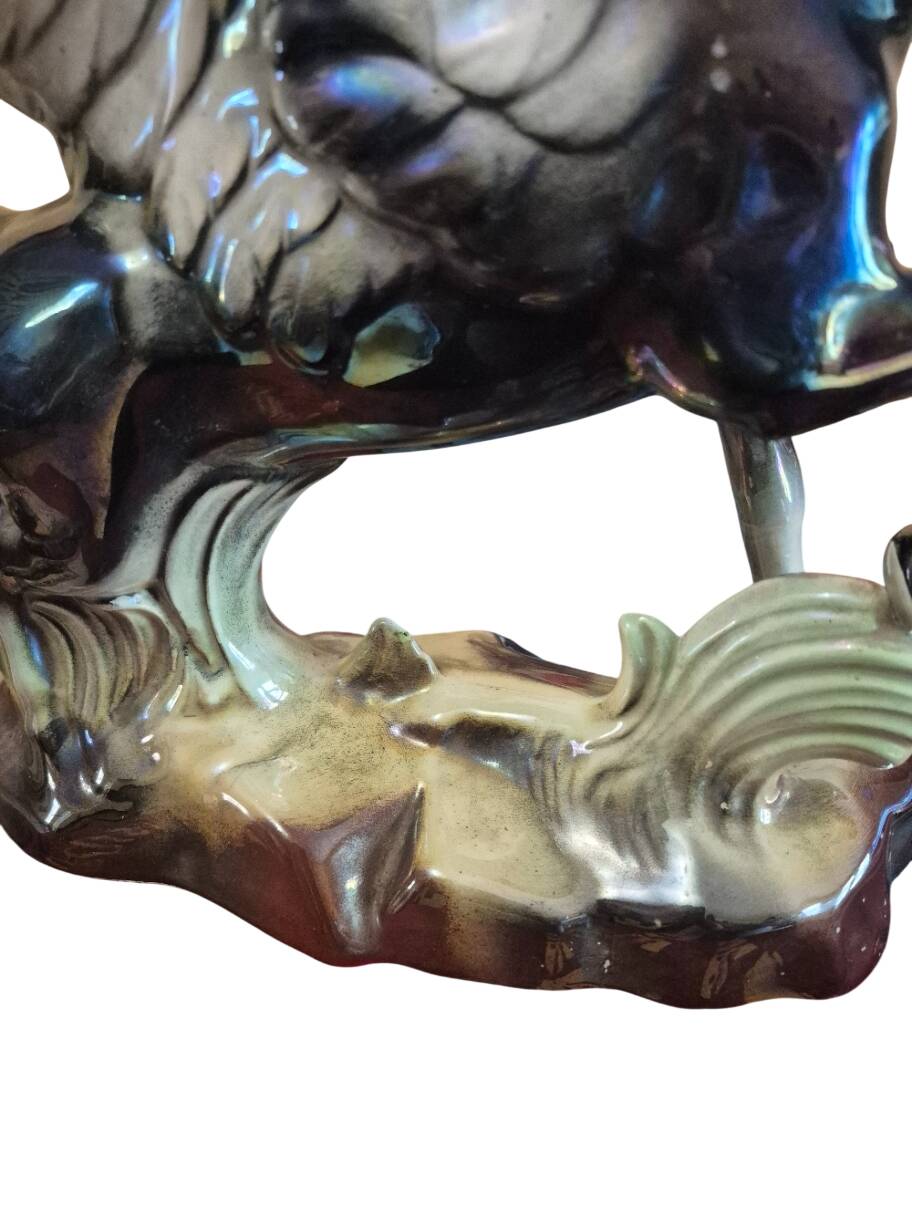 winged Pegasus ceramic vase 1950 / 1970