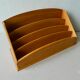 Light wooden mail holder, 60s