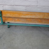 Vintage school bench