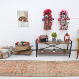 Vintage runner rug, 74x314cm