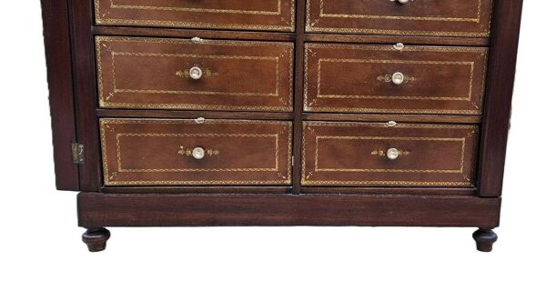 Cartonnier De Notaire A 20 Tiroirs Ouvrants Par Clapets