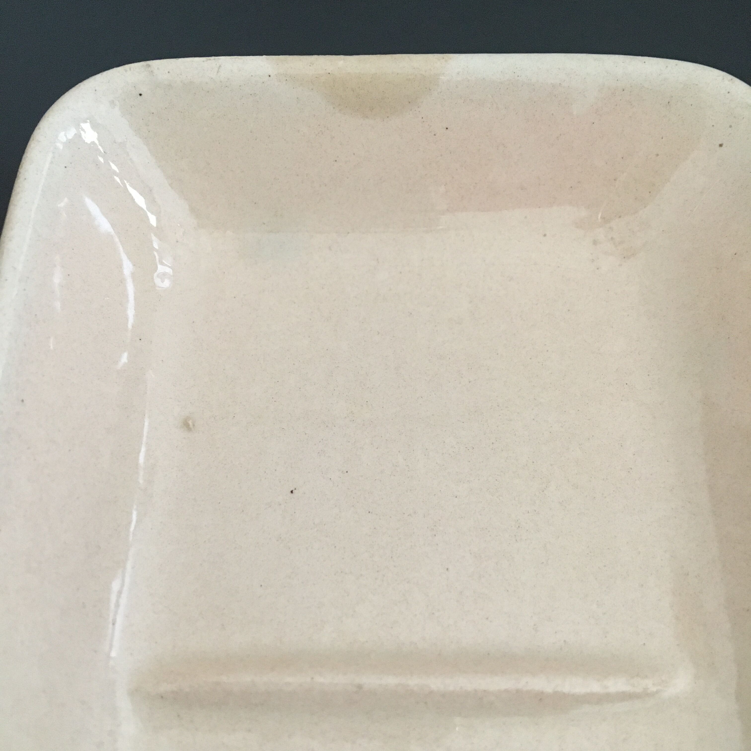 Set cup and soap holder Digoin Sarreguemines