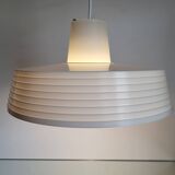 Rotaflex space age hanglamp, ufo vorm in deels geperst plastic, jaren 1960