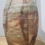 Large multicolored ceramic vase