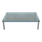 Cassina LC10 Coffee Table By Le Corbusier, Italy 1980s