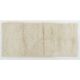Minimalist Vintage Hand-Knotted Turkish Tulu Runner Rug Made of Natural Ivory Wool, Custom Options Available