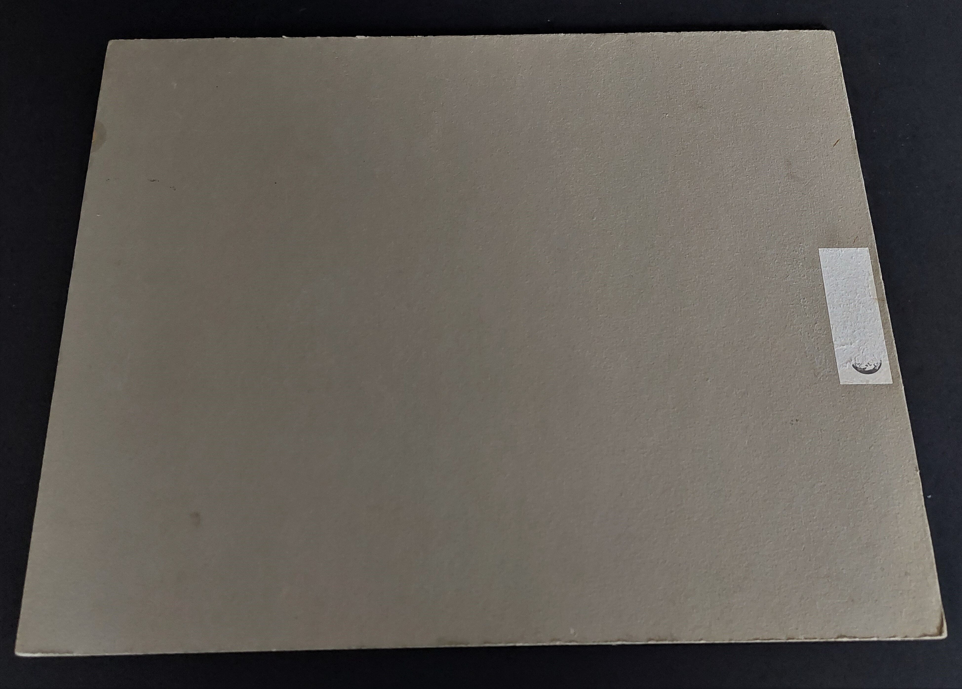 Oil on cardboard table bouquet of flowers