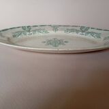 Oval ironstone dish "Compiègne" K&G Lunéville