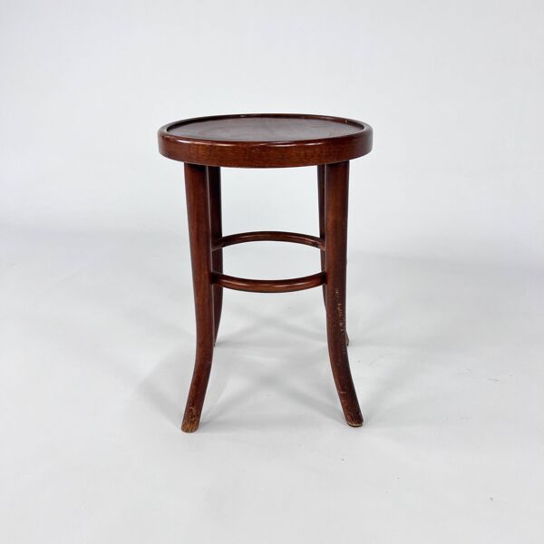 Tabouret Autriche en Bois Courbé, 1940s