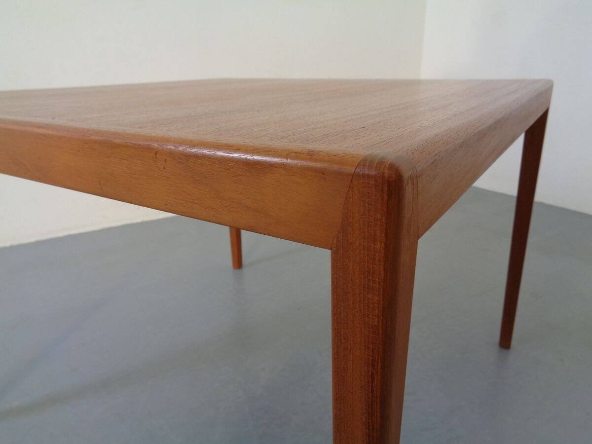 Danish Teak Coffee Table by Severin Hansen for Haslev Møbelsnedkeri, 1960s
