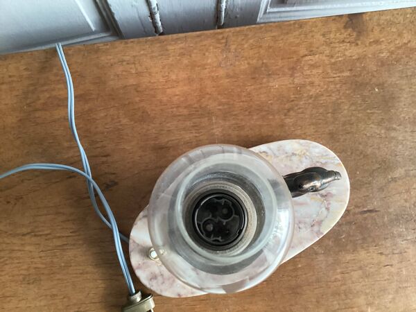 Lampe de chevet veilleuse antique signée Jacques Limousin