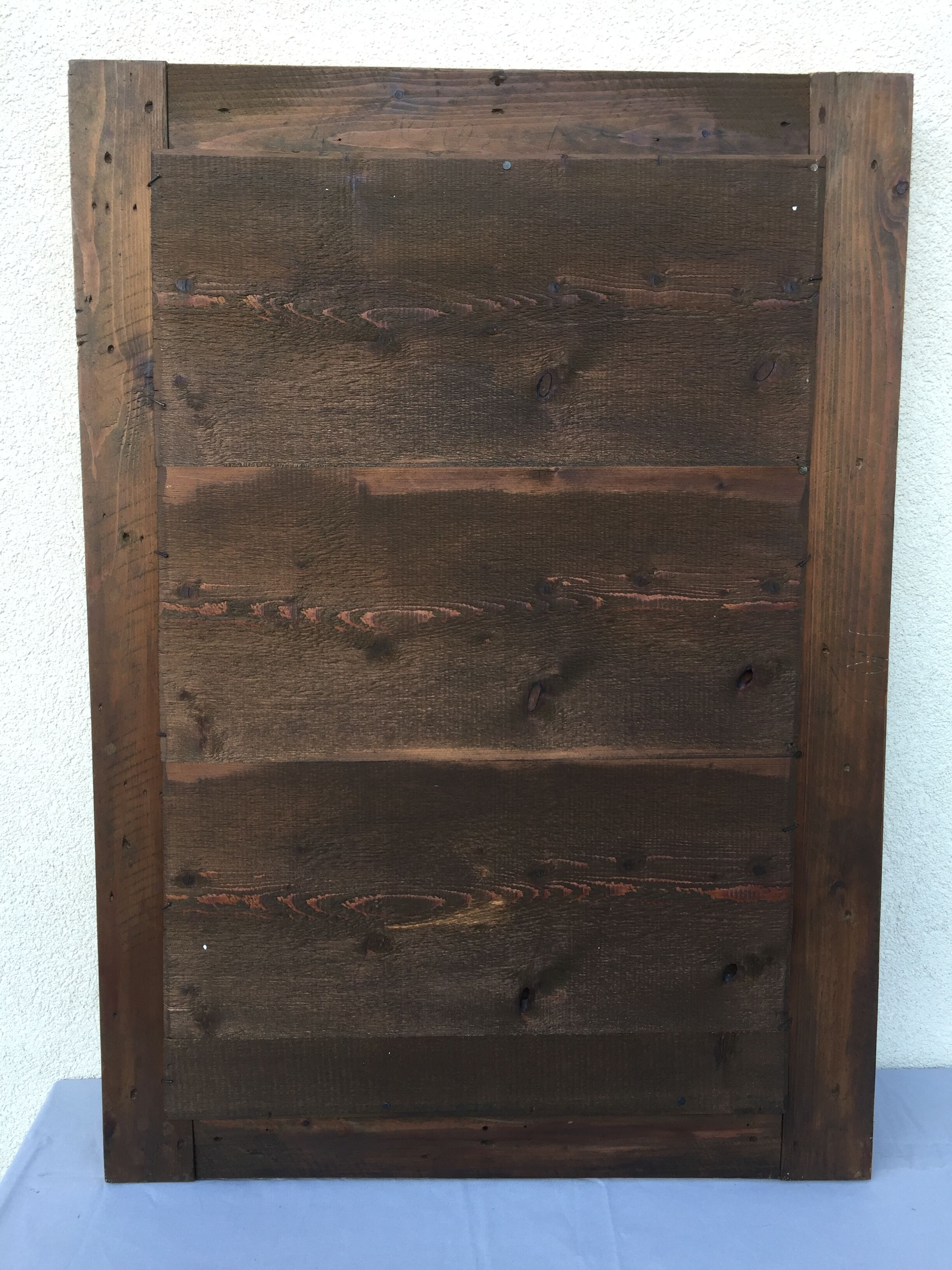 Large Mirror Baroque Wood Stucco Gilded Period XIXth Way Louis XV....