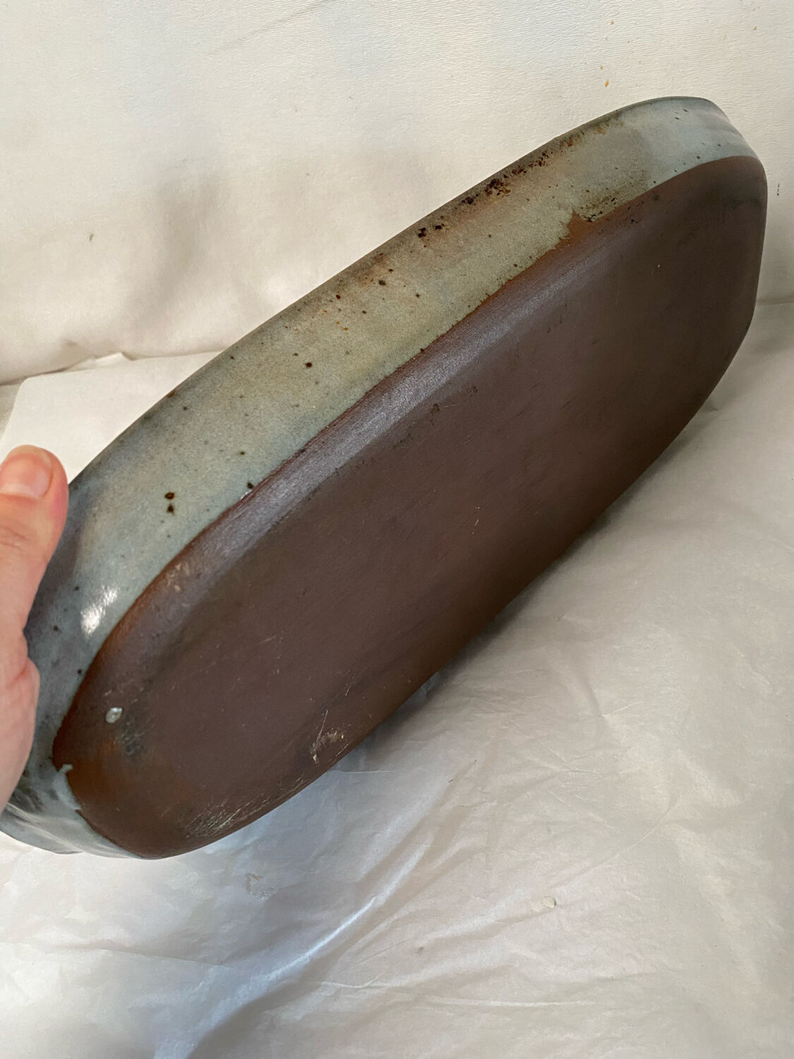 Vintage stoneware dish