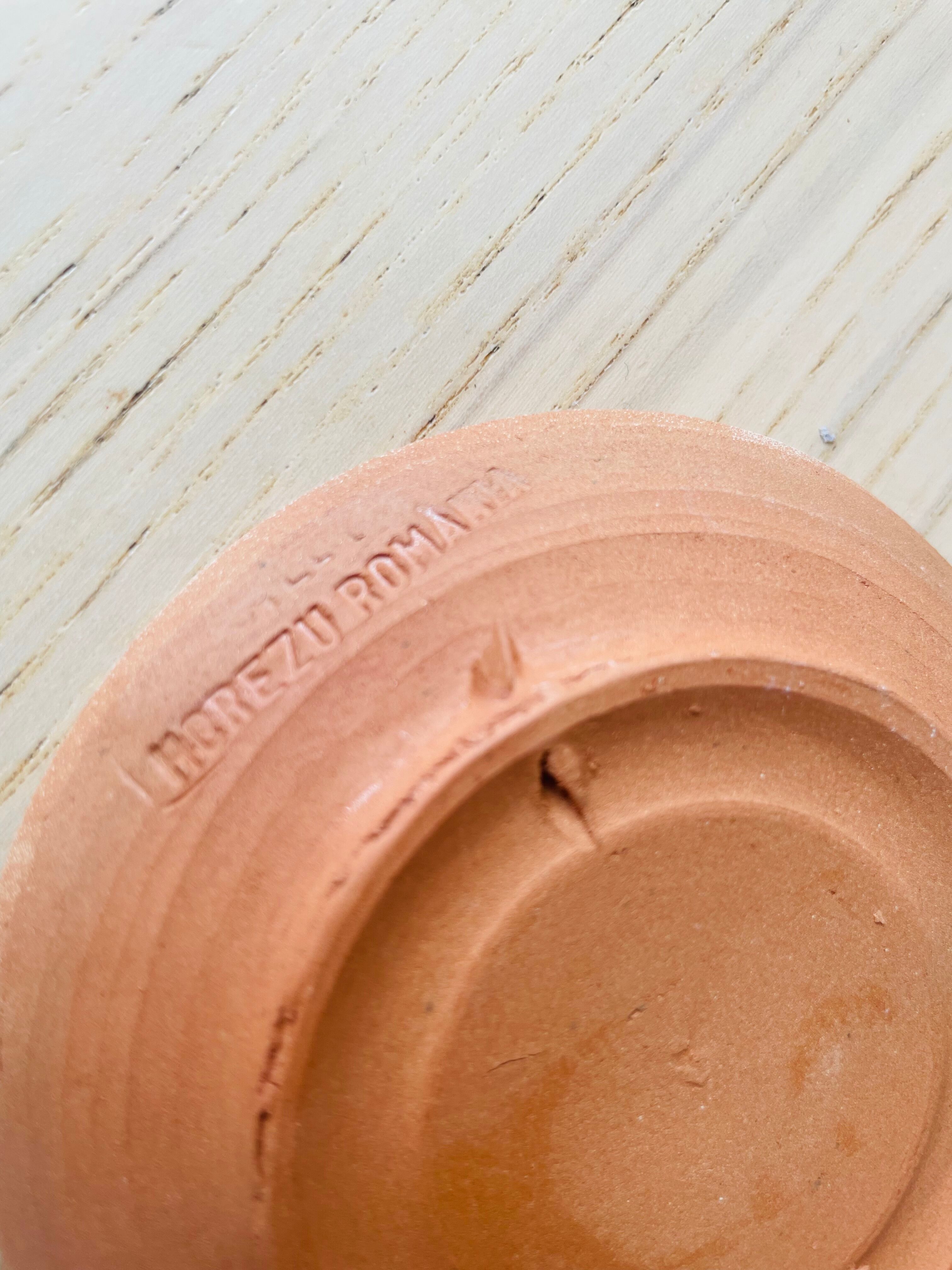 Assiette en céramique artisanat roumain