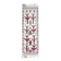 Vintage Turkish Oushak Handmade Wool Cotton White Runner Rug 111x343