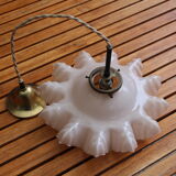 Opaline pendant light from the 60s