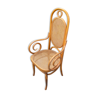 Sculptural bendwood side chair model