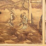 Desk with oriental motifs in relief