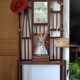 Porte manteau chêne art déco