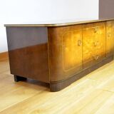 Vintage Low Bi-Tone Sideboard 1960