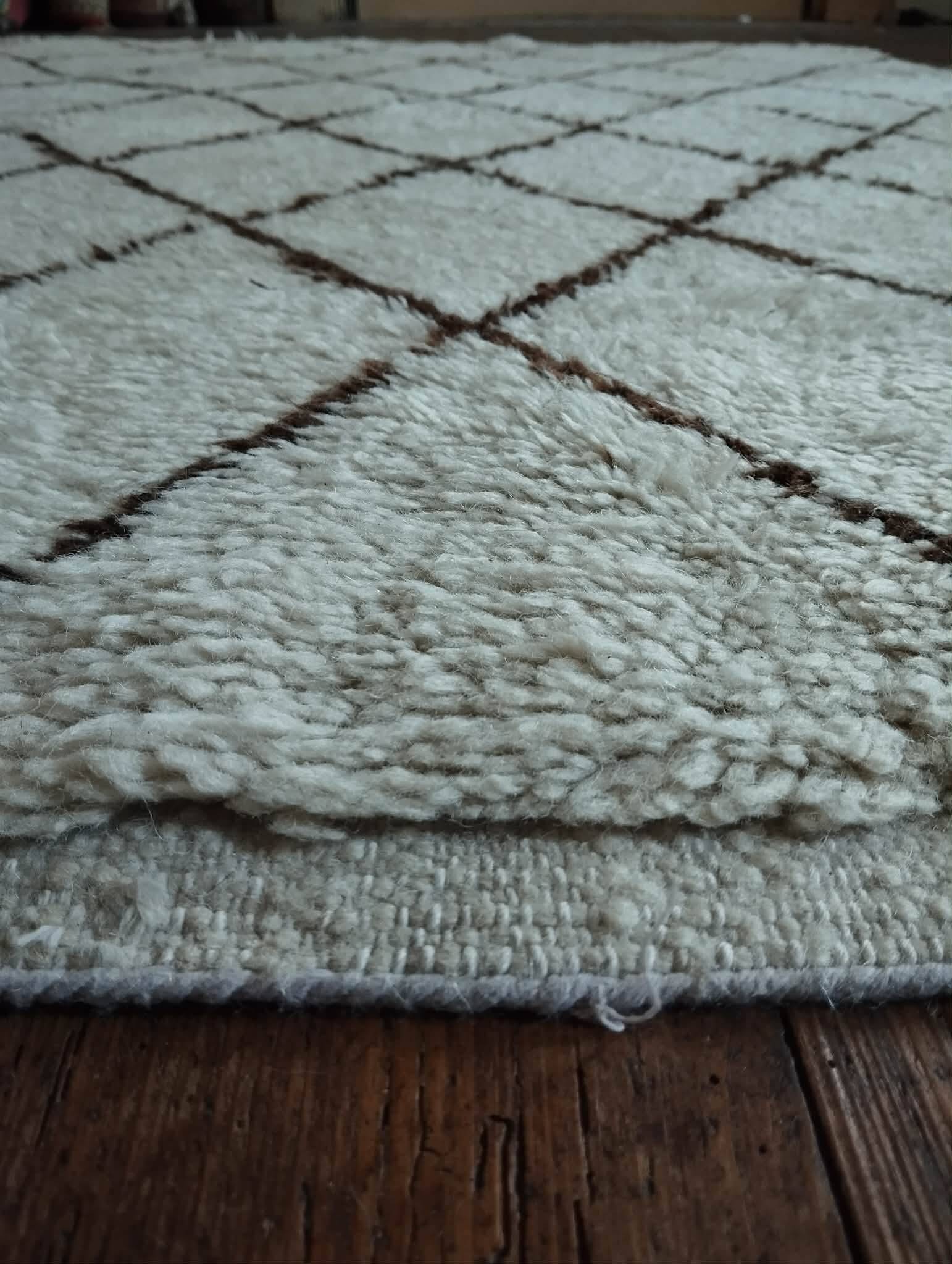Handmade Beni Ouarain rug 150x100cm