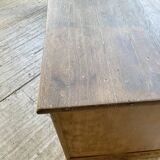 Double-sided counter with XL oak compartments