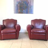 Old club armchair