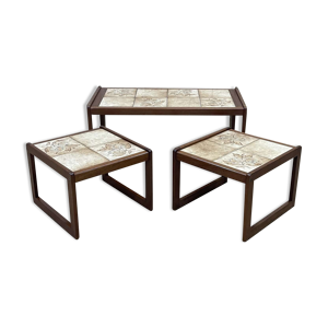 tables gigognes en teck