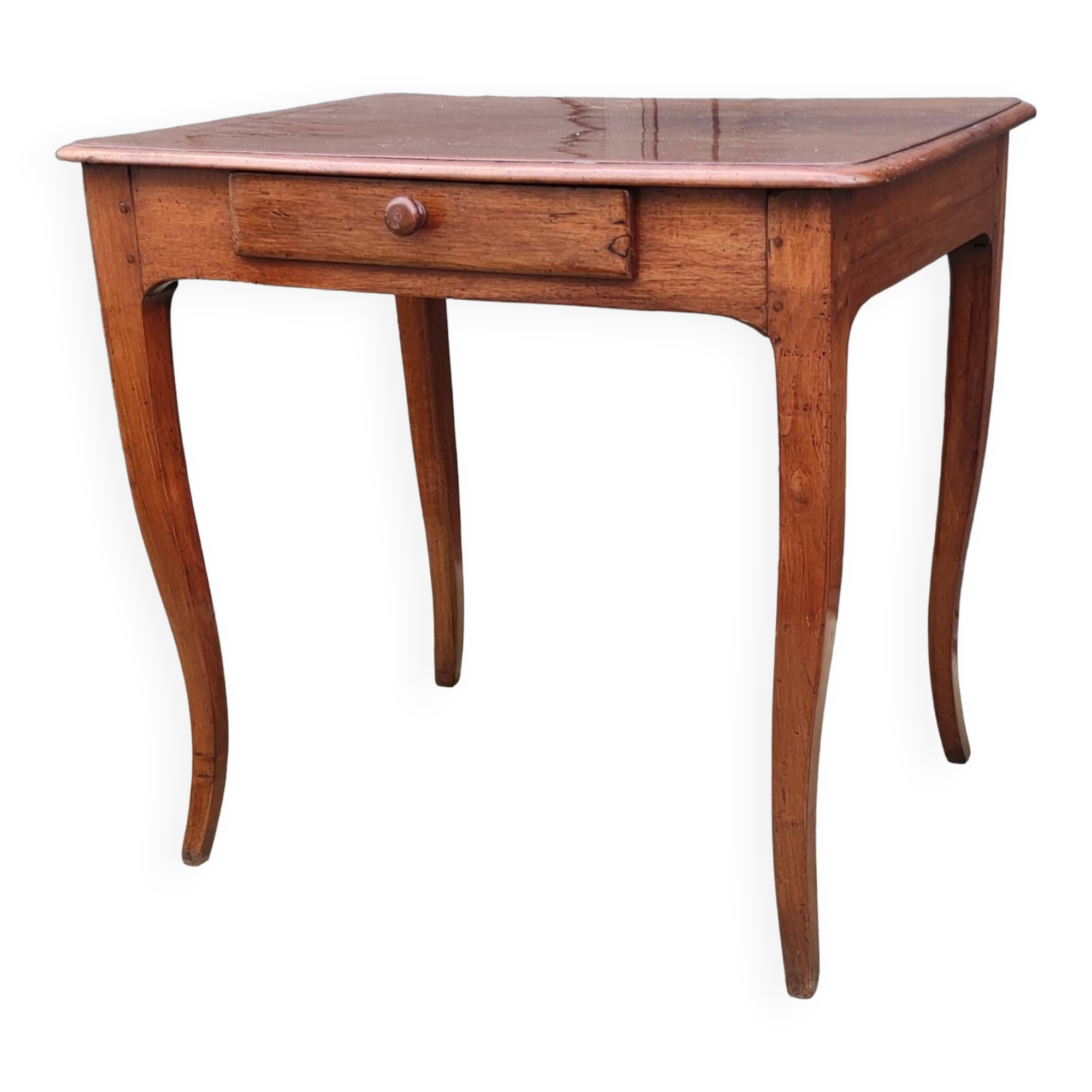 Old small Louis XV style side table desk
