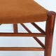 Scandinavian teak stool 1960