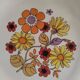 Vintage dish / large plate from the 70s