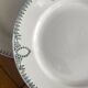 Set of 6 flat plates Saint Amand