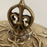 Bronze and ceramic pot Max le Verrier