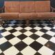 3-seater bamboo sofa
