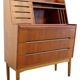 Deens design teak mid century  Secretaire 'Gilleleje'