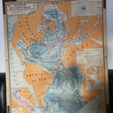 Carte scolaire années 50