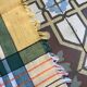 Checkered tablecloth