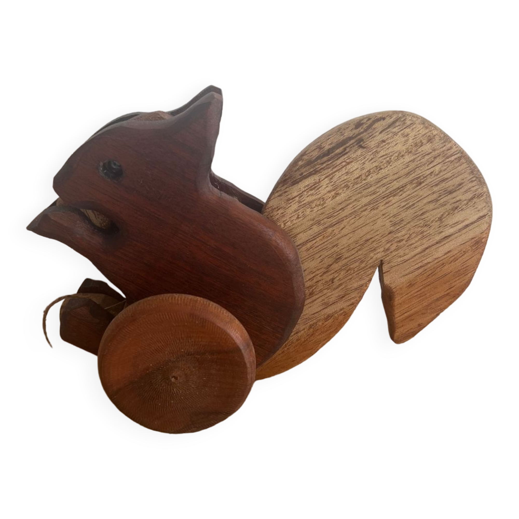 Vintage wooden children's pull toy