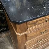 Louis XVI-style 4-drawer chest of drawers