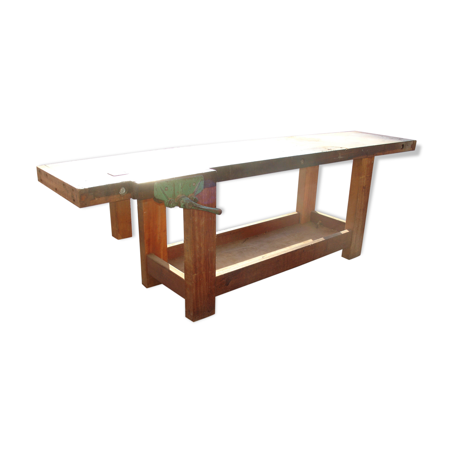 Set of cabinetmaker mahogany with his quick press