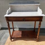 white marble dressing table, dressing table