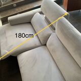 Canape full relax electrique / batteries en tissus