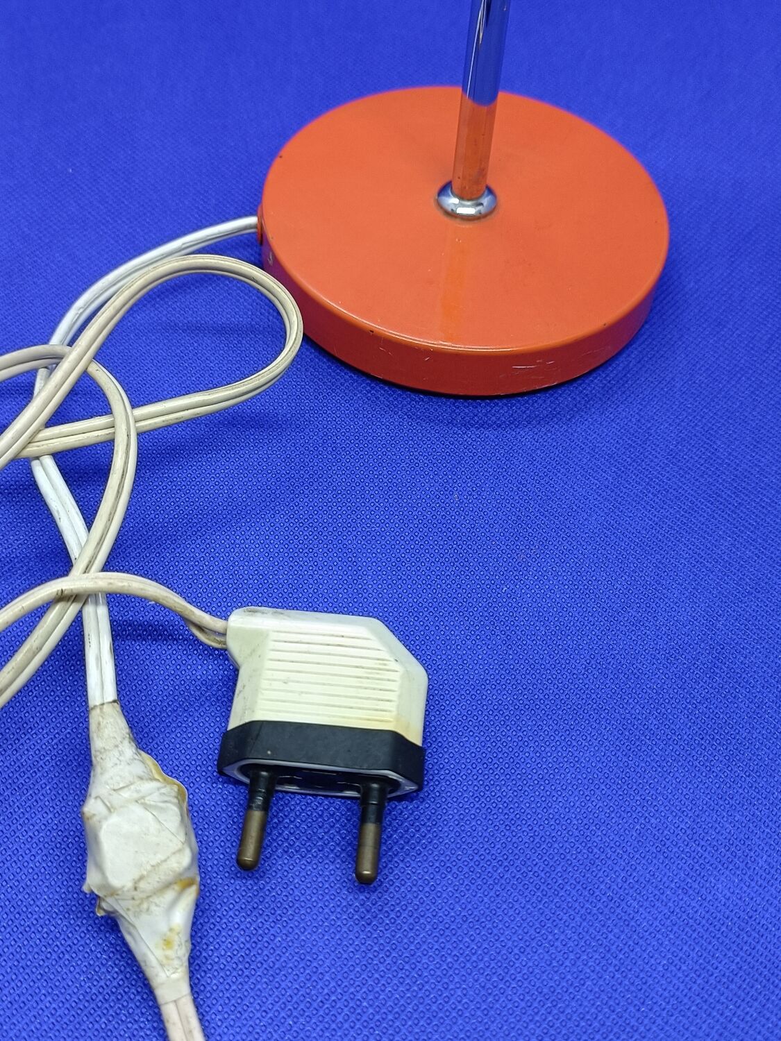 Lamp 60/70 orange, chrome