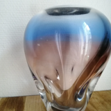 Blown glass vase