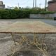 Wrought iron garden table full old garden furniture