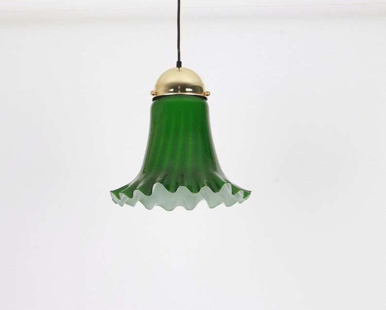 Green suspension Peill & Putzler Germany 1960s