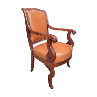 Nineteenth century restoration armchairs