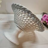 Woven Ceramic Fruit Bowl Compotier